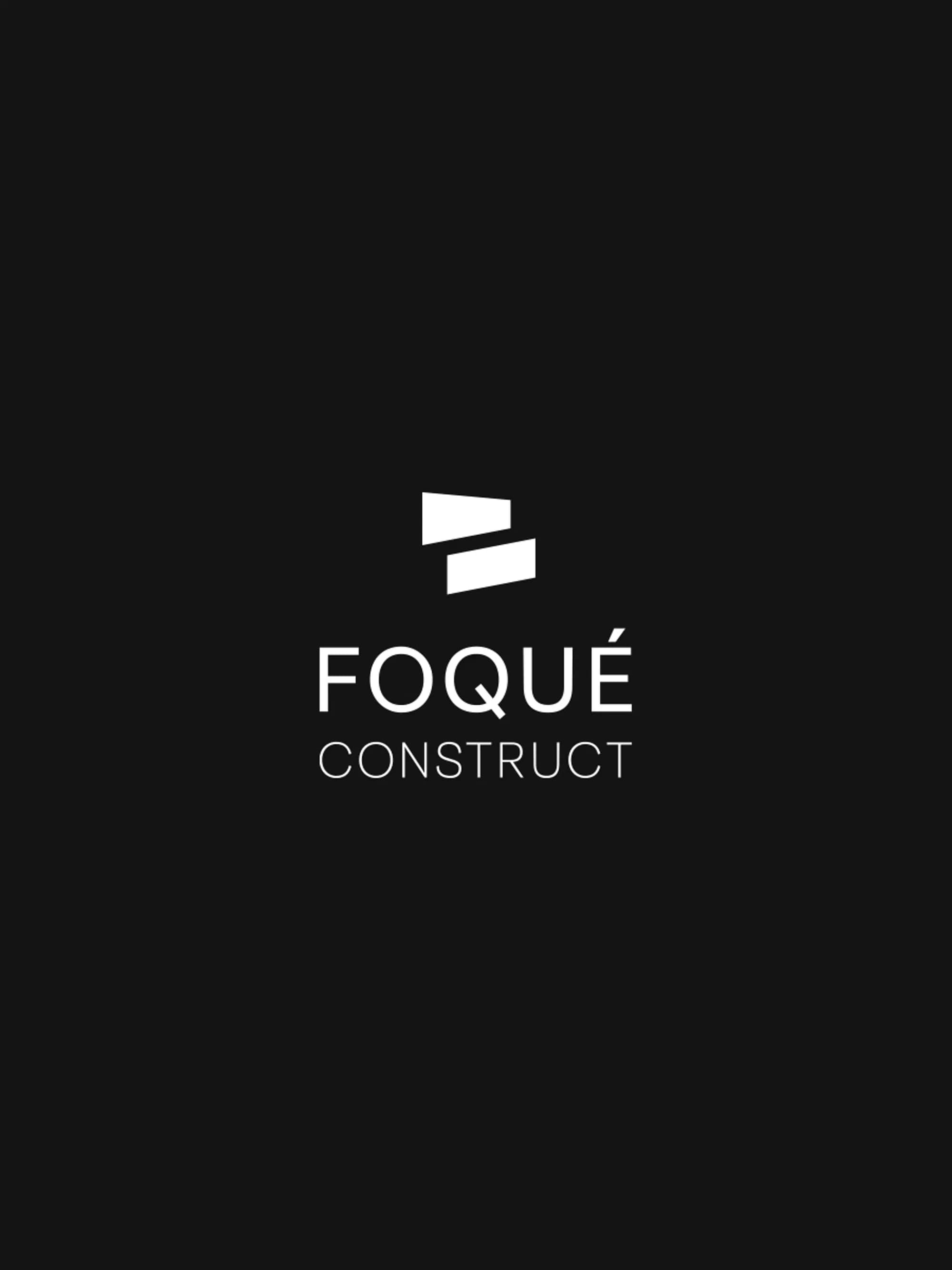 Foque logo in wit