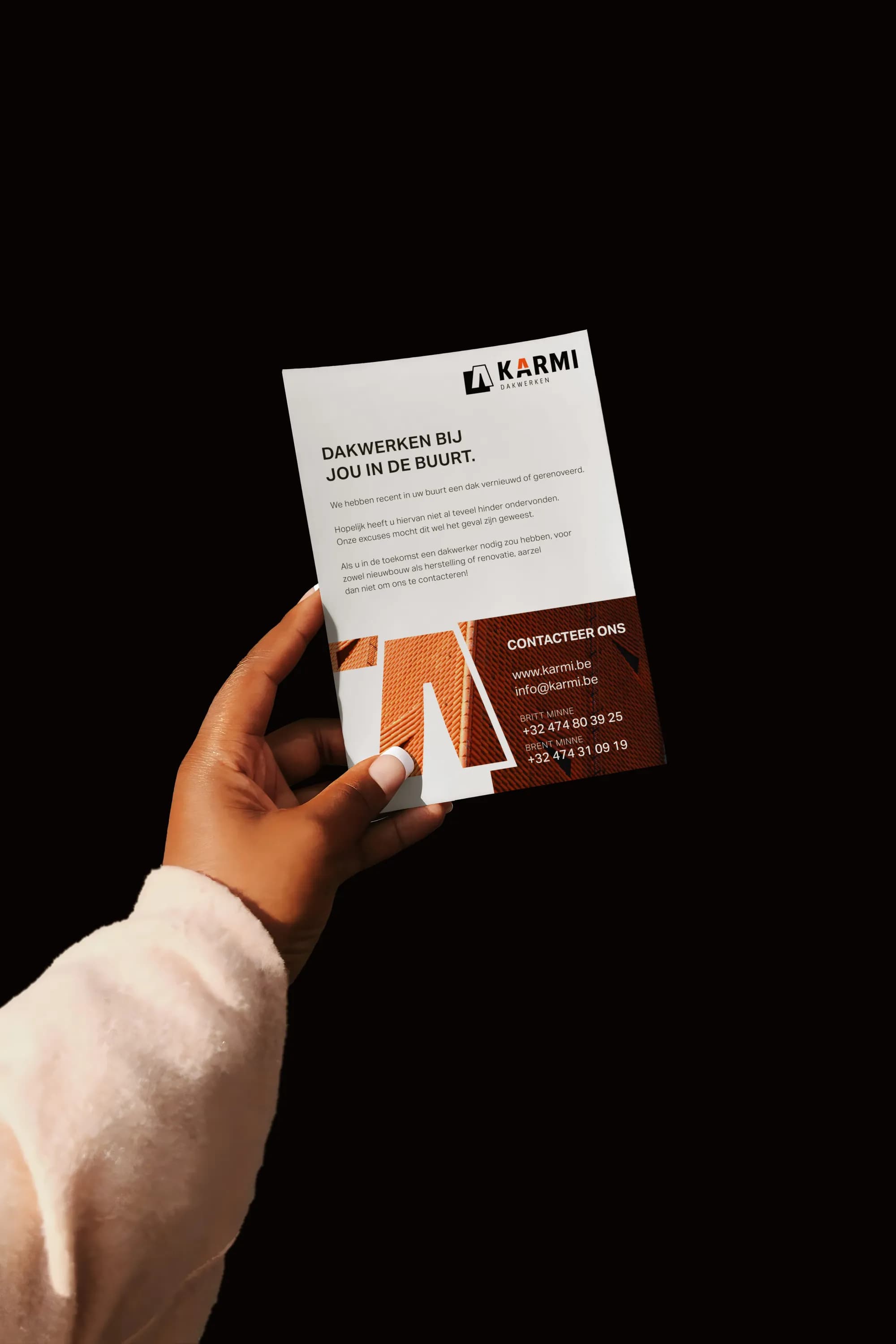 karmi flyer dakwerken in je buurt